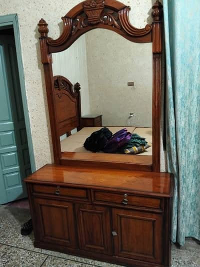 shesham wood bed set