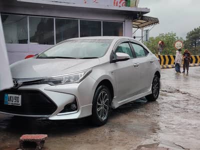 car for rent corolla with driver availabile for rent