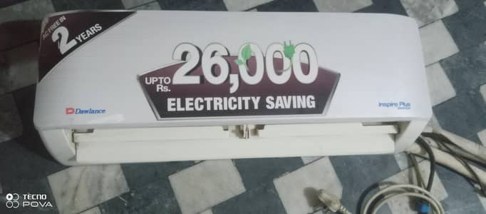 One inverter split AC