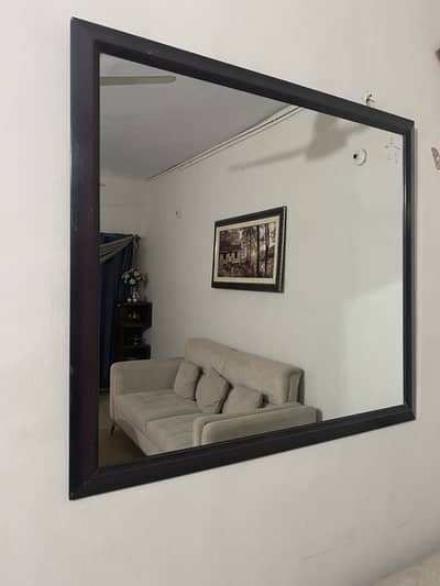 Wooden Mirror