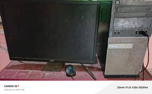 dell tower pc 16gb ram 128gb ssd with wifi and complete setup