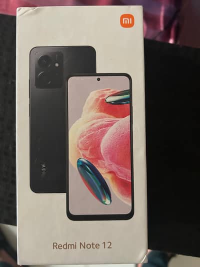Redmi note 12 6/128 GB pta approved panel change daba charger ha