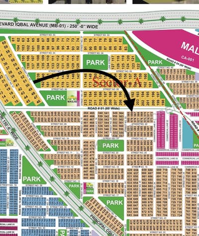 80ft Wide Road North Direction Walking Distance From Park