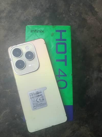 Infinix hot 40 ram 8+8 rum256