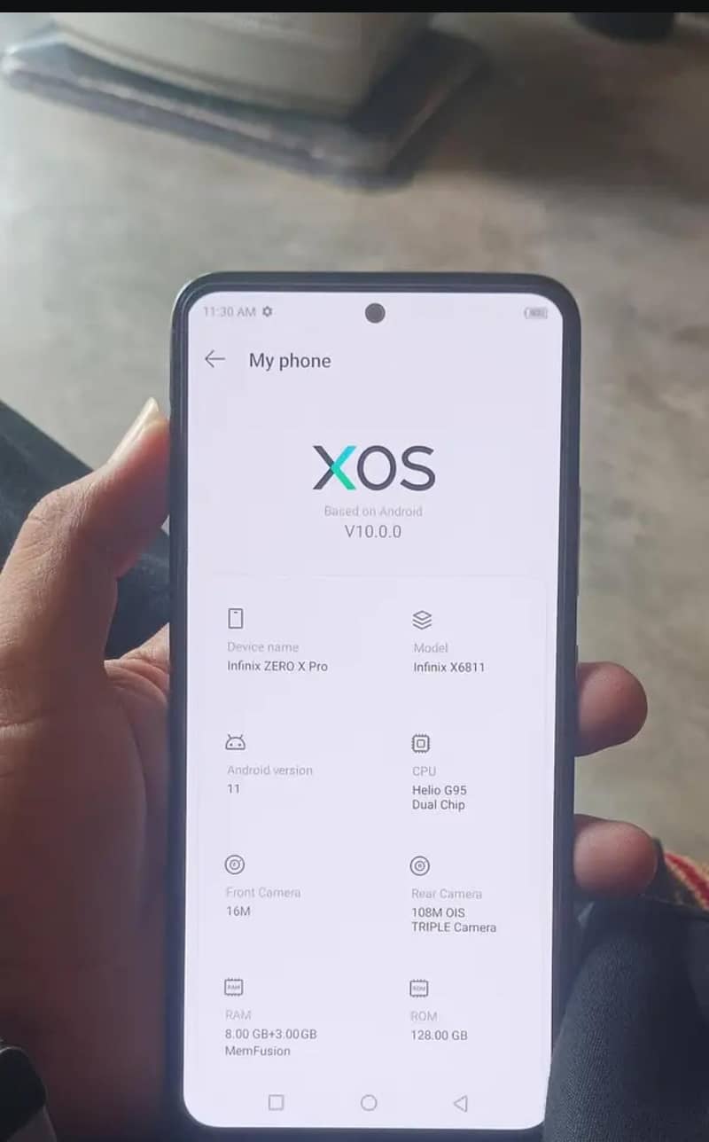 infinix zero x pro 5