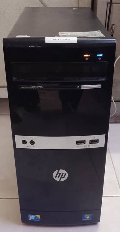 HP tower only cpu DDR3 3 GB 160 GB for sell