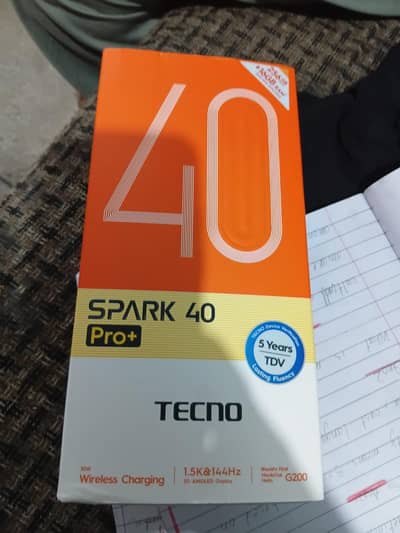 Tecno Spark 40 pro plus 16 GB Ram 256 GB internal storage
