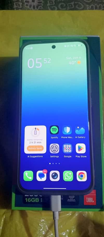 Infinix hot 60 pro plus 8/256 slightly used 10/10 condition