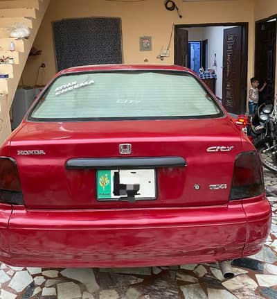 Honda City Genine car Lahore number Chill Ac