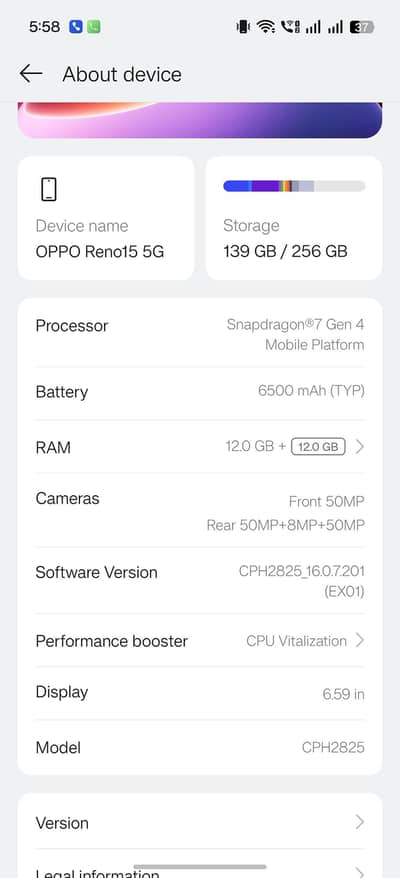 OPPO Reno 15
