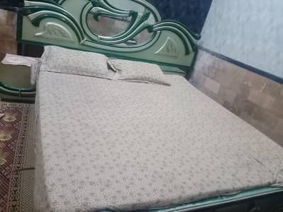 Bedroom Set with Bed, Wardrobe & Dressing Table