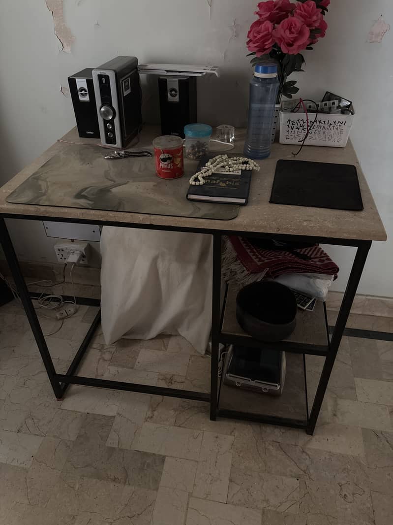 Iron rod computer table 0