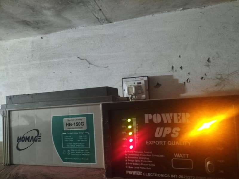 ups + battery 0