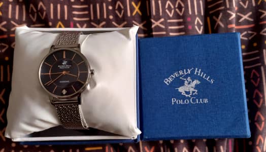 Bravely Hills polo club watch