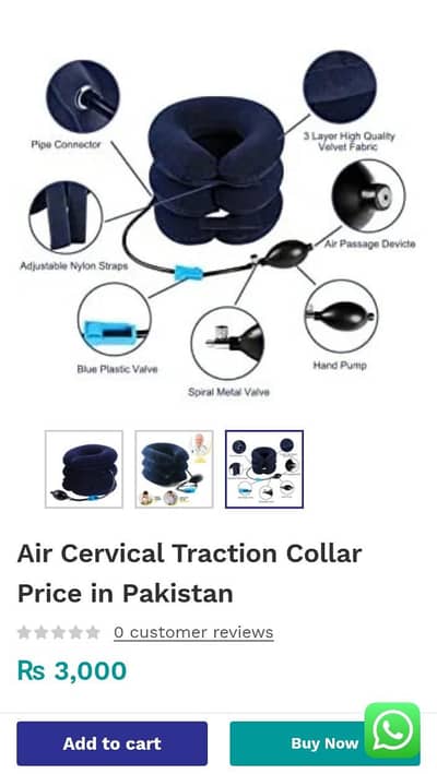 Air Cervical Traction Collar