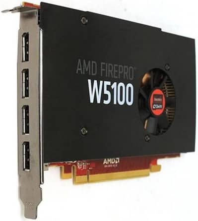 AMD RADEON W5100 (4-GB DDR5 128-BIT)