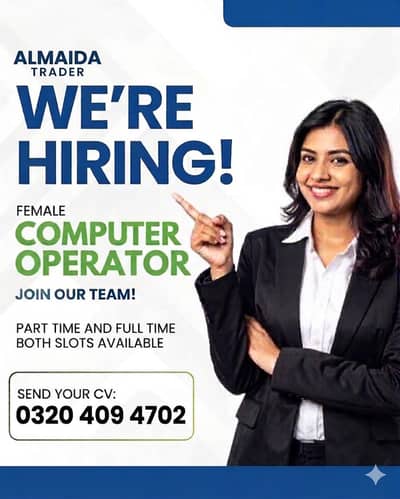 only female . . . . computer operator required