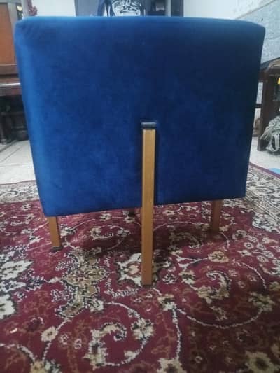Swiss wood Monarch stool