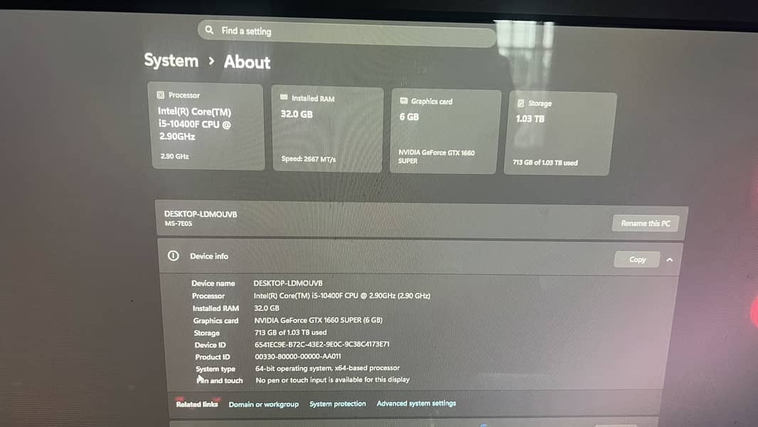 MSI gaming pc complete setup 3