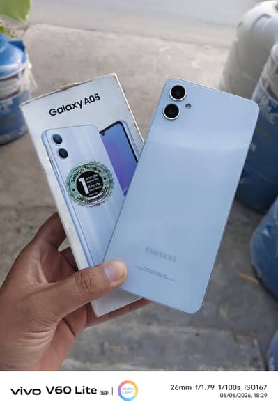 Samsung Mobile A05 4/128 With box