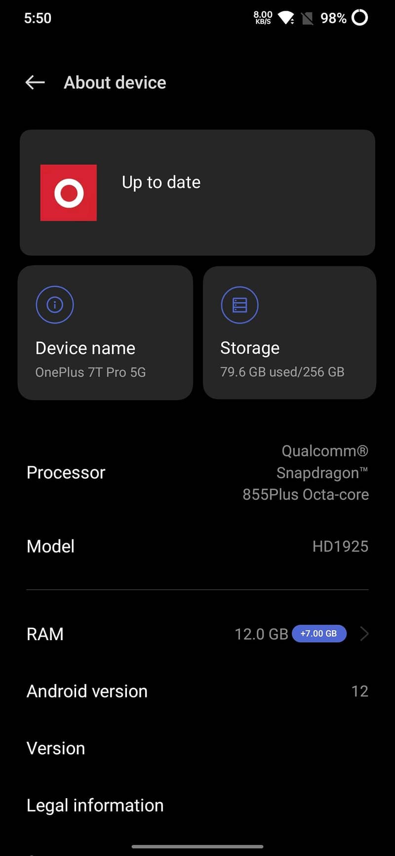 One Plus 7 Pro 6