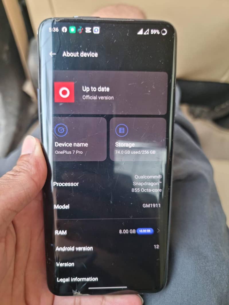 One Plus 7 Pro 7