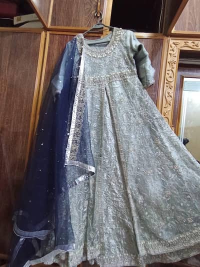 Bridal Grey Maxi
