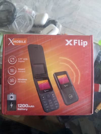 XMobile X Flip New Box Pack | PTA Approved | Dual SIM
