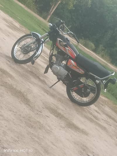 Honda CG 125 22/23 model lush condition only serious buyers 3289644532
