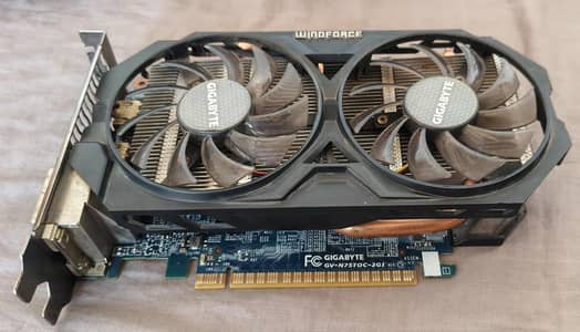 Nvidia GTX 750ti OC Edition Faulty.