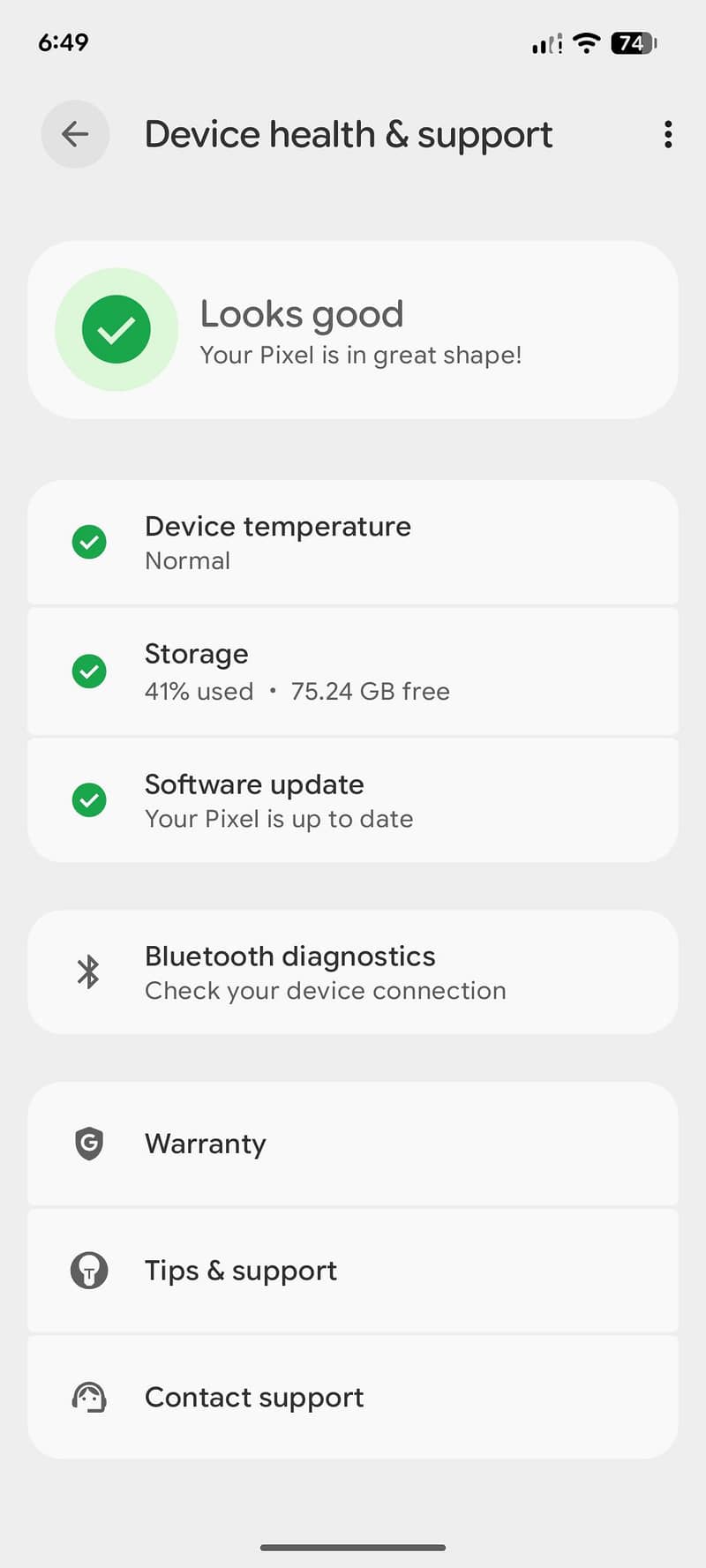 Google Pixel 6a 6