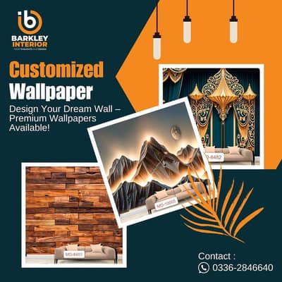 3D  wallpaper | Customize wallpaper | Wpc wall panel .