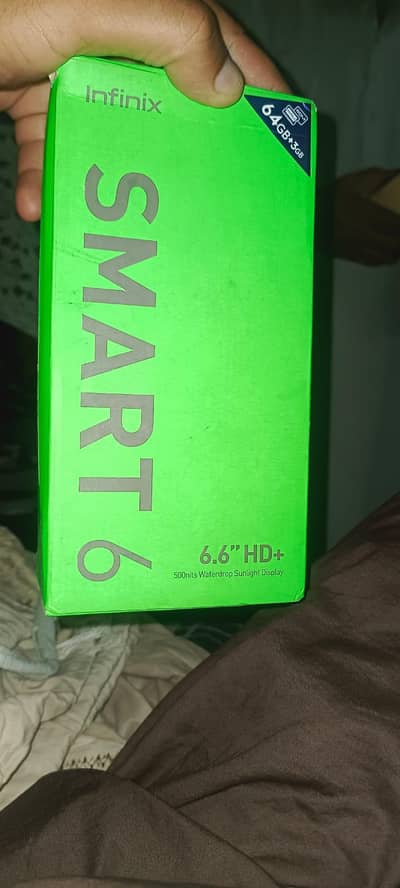 Infinix Smart 6 ram 3gb 64gb with box original