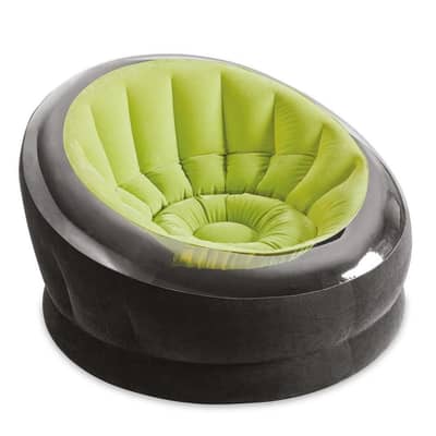 INTEX Empire Inflatable Armchair 44"x43"x27" with free Airpump