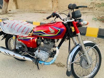 Honda CG 125 Mint condition Genuine. 2017  Punjab number