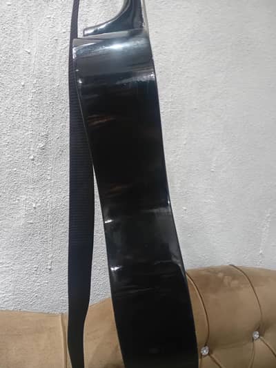 Black classic guitar