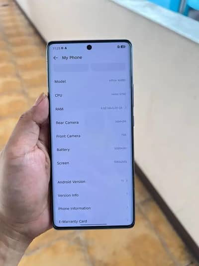 Infinix HOT 50 Pro+ 16Gb Ram 256 GB memory PTA approved. 0324=8193=502