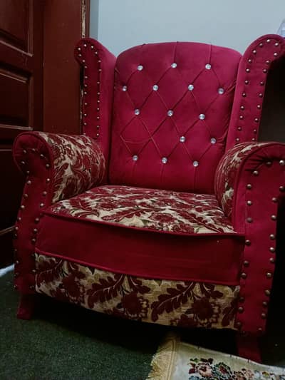 large Sofa set bilkul new full wooden made