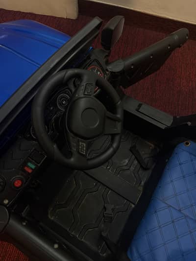Battery operated electric car
