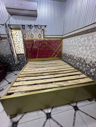 Great quality wooden bed for sale