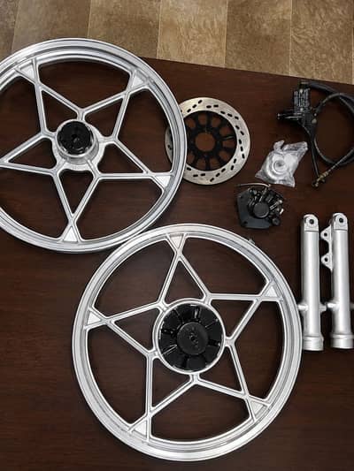 Gs 150 Alloy Rims and convert to Special Edition