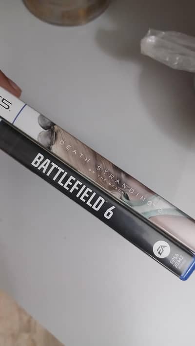 battle field 6 and death stranding 2 ps5 playstation game