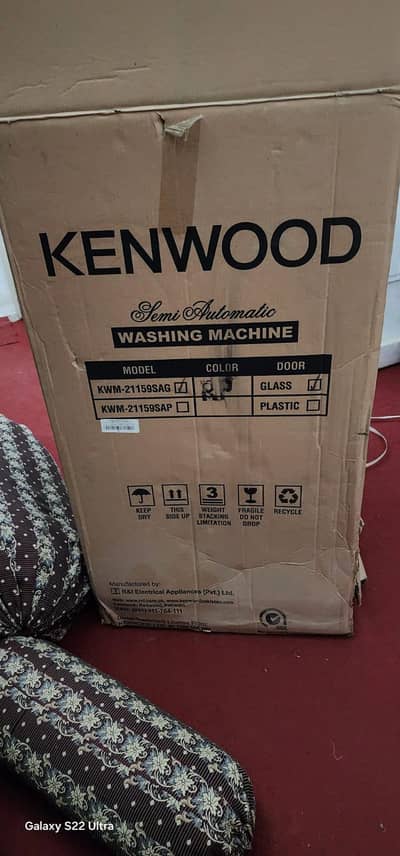 KENWOOD OPAL SERIES WASHING MACHINE