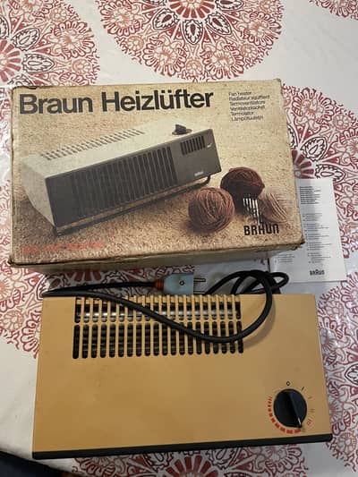 BRAUN original heater