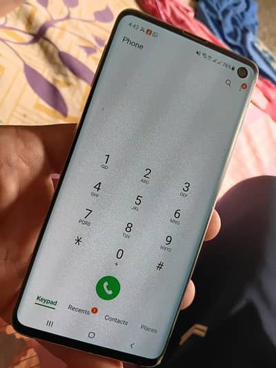 Samsung S10 8/128 PTA Approved fresh led no fault