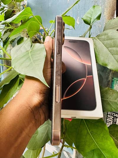 iPhone 16 pro max jv With Box Battery 92 new conditions