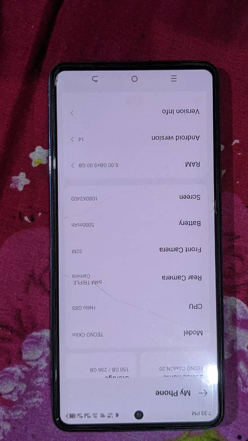Tecno CAMON 20 1