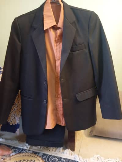3 piece suit .