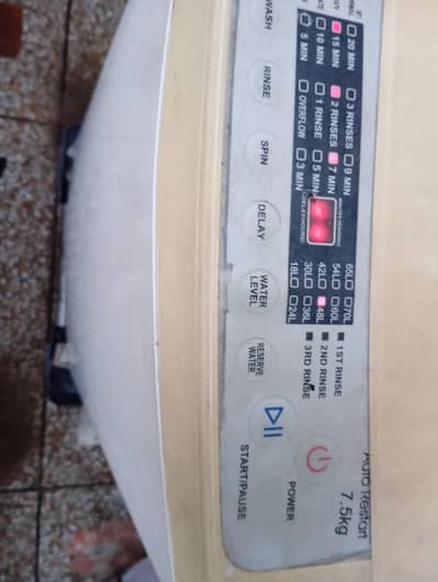 Fully Automatic 7.5 kg washing machine Haier 75-918
