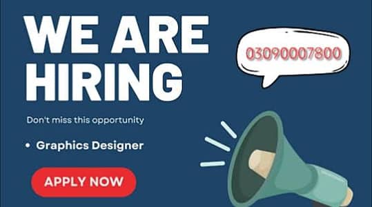 Job for Graphic designer